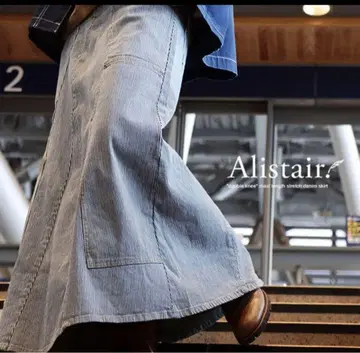 롱 스커트 히코리 데님 패티 ALISTAIR 알리스테어