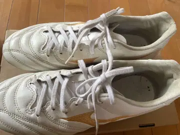 Mizuno 모나르시다 네오 축구화 화이트/골드