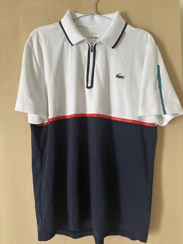 라코스테 LACOSTE SPORT 하프 지퍼 피케 셔츠