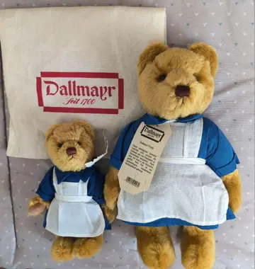 달마이어 테디베어 Dallmayr 곰 봉제 인형 2개 세트