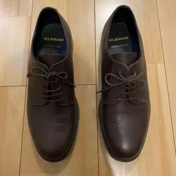 KLEMAN 클레만 가죽 신발 브라운