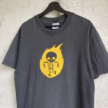 90s 헤인즈 아메리칸 코믹스 Pabio's Infern T 블랙 L