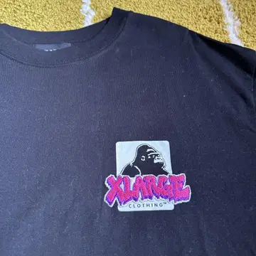 X-LARGE 블랙 티셔츠 L 사이즈