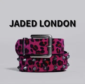 JADED LONDON Panther Studded 벨트