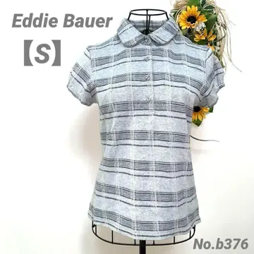 에디 바우어 Eddie Bauer 반팔 폴로 셔츠 S 여성용 블루 계열