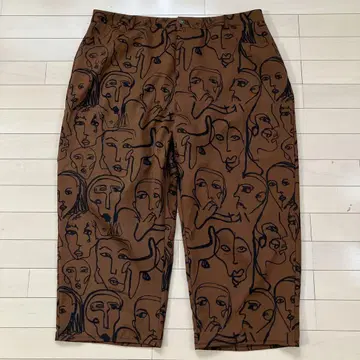 7.14 SHEIN 쉬인 팬츠 올 패턴 브라운 4XL