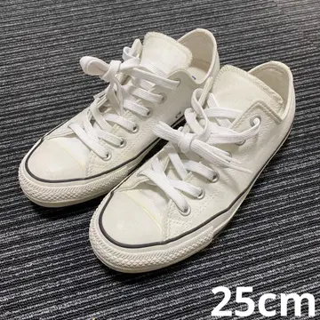컨버스 로우 컷 스니커즈 25cm 화이트 1CK562