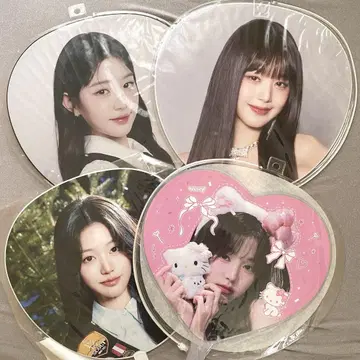 Wonyoung 부채 4종 세트