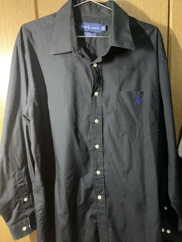 Ralph Lauren Blake 블랙 긴팔 셔츠 XL