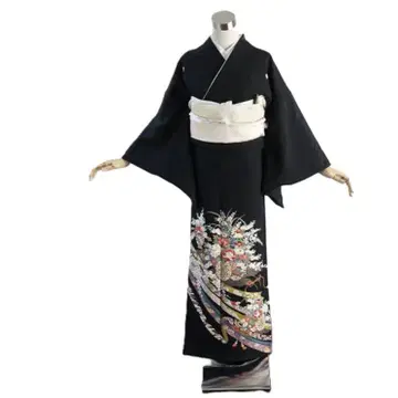 전통 예복 기모노 신장 143-158cm 오츠모노 t-029