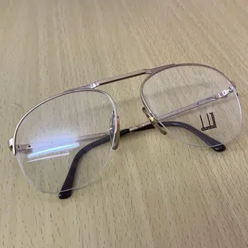 미사용 dunhill 던힐 안경 골드 컬러 빈티지