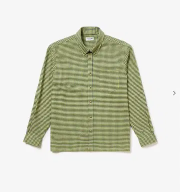 라코스테 LACOSTE 체크 셔츠