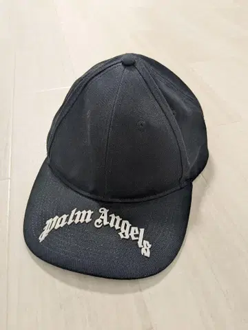 Palm Angels (팜 엔젤스) 로고 캡 블랙
