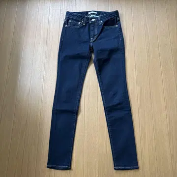 Moussy 다크 블루 스키니 데님