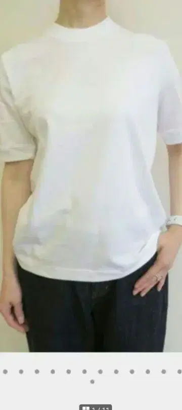 파마 에이지 5부 소매 풀오버 LL