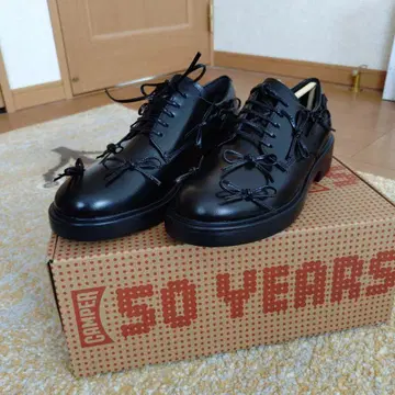 CAMPER DEAN 블랙 로퍼 39 기념일