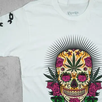 랩 티 사이프레스 힐 Cypress Hill 멕시코 스컬 티셔츠