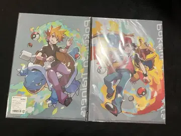 미개봉 포켓몬 레드 & 그린 클리어 파일