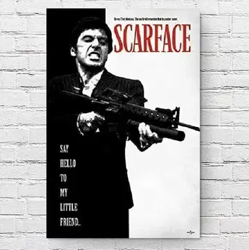 대형 영화 포스터 스카페이스 알 파치노 SCARFACE US판 of2