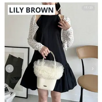 LILY BROWN 벌룬 미니 원피스