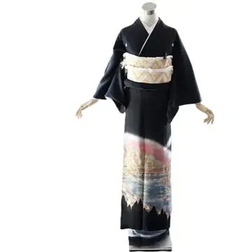 전통 예복 기모노 신장 143-158cm 오모토 t-016