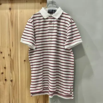 90s 랄프 로렌 폴로 셔츠 슬릿 구제 의류 M