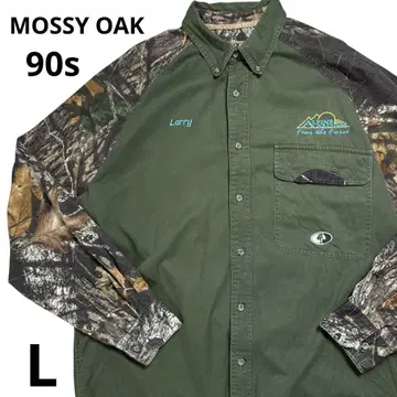 MOSSY OAK 헌팅 셔츠 마운틴 셔츠 리얼 트리 밀리터리