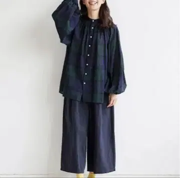 써니클라우드 3L Shuttle Notes 전신 개더 블라우스 셔츠