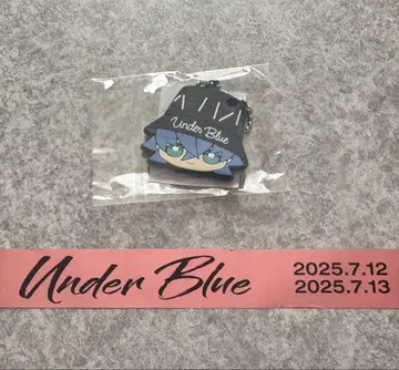 Eve UnderBlue 복권 러버 참 + 은색 테이프