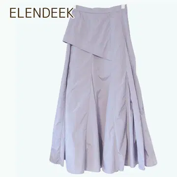엘렌딕 ELENDEEK 나일론 볼륨 플레어 스커트 라벤더