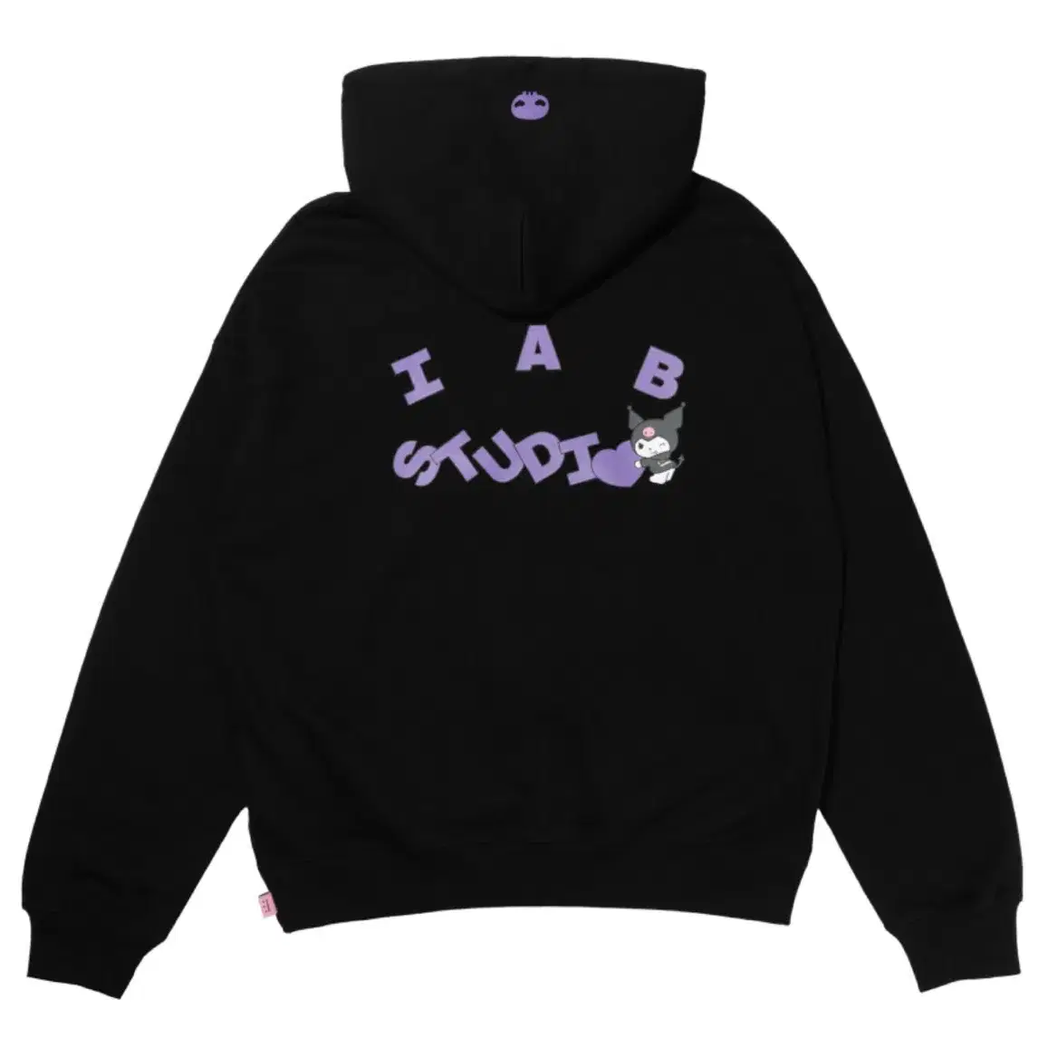 ★人気★【IAB Studio】★IAB Studio Zip-Up Hoodie Gra.y★ IAB-STUDIO | 아이앱스튜디오 [L] IAB Studio X Kuromi Zip-Up