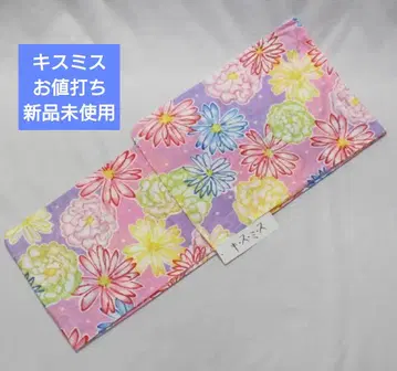 꽃무늬 유카타 단품 스미스 저렴한 가격 새상품 미사용 스미스 유카타