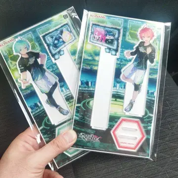 SDVX 프리미엄 굿즈 캠페인 캐릭터 스탠드 2장 세트