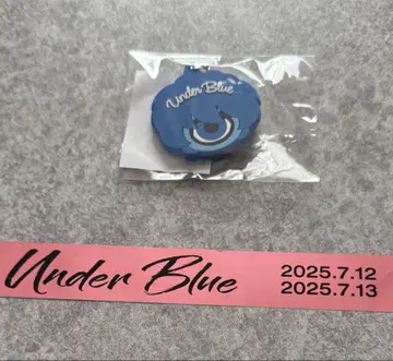 Eve UnderBlue 복권 러버 참 + 은색 테이프