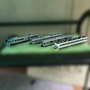 트레인 철도 모형 프라레일 4량 세트