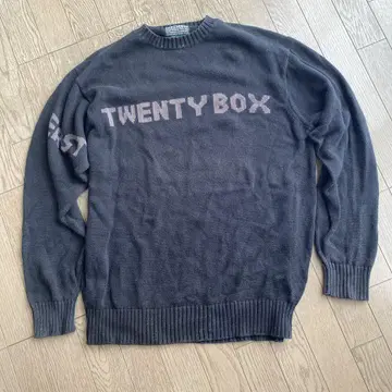 EAST20BOX TWENTY BOX 스웨터 XL