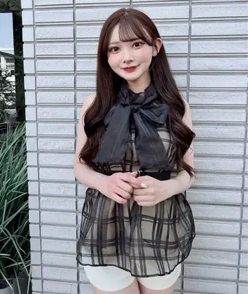 NOMAE 아메스리 리본 블라우스