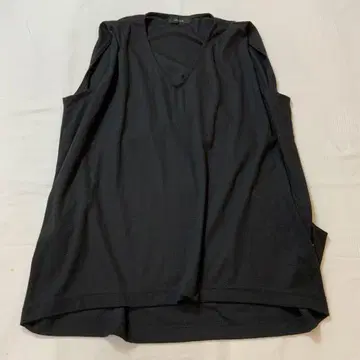 S/S JEANASIS 지나시스 슬리브리스 컷 티셔츠 F