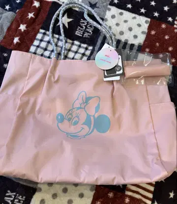 미사용 새상품 시마무라 요시다 씨 집 디즈니 미니 토트백 택 포함