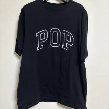 POP TRADING COMPANY 블랙 티셔츠 L