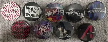 ASH DA HERO BRAND NEW WORLD 캔뱃지