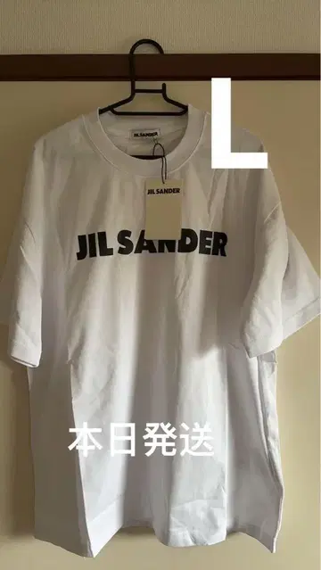 질샌더 티셔츠 L 사이즈 화이트
