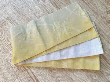 유카타 오비 옐로우 컬러 오비판, 설명서 포함