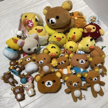 리락쿠마 코리락쿠마 키이로이토리 마스코트 봉제 인형 묶음 판매