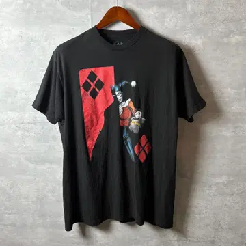 DC 배트맨 티셔츠 할리 퀸 XL 블랙 아메리칸 코믹스