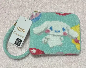 FEILER 페이러 산리오 시나모롤 마카롱 파우치 사이드 파우치