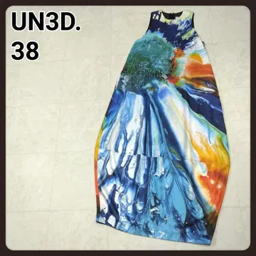 안스 리드 롱 원피스 38 UN3D.