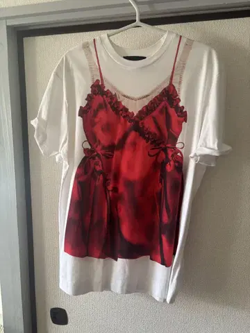 RH 엔 씨 착용 시몬 로샤 simone rocha 25ss 티셔츠