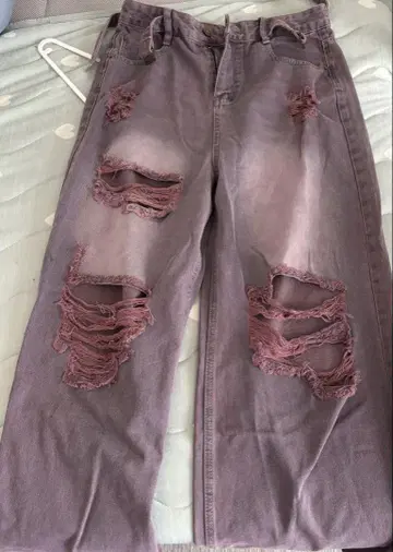 보라색 하의