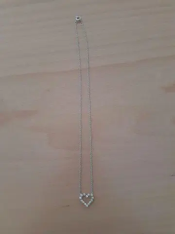 하트 모양 목걸이 주얼리